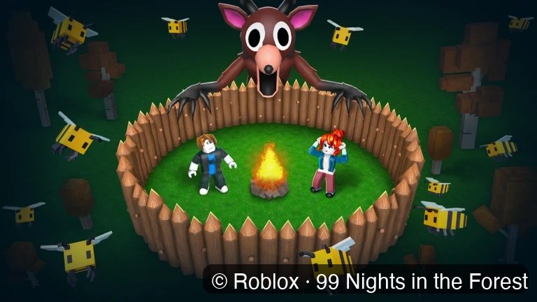 99 Nights in the Forest game cover
