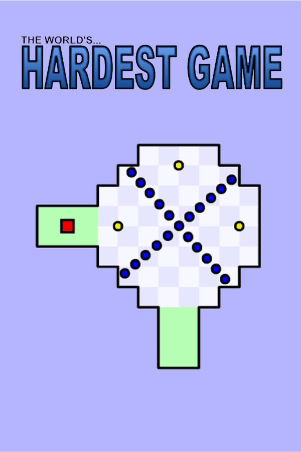 The Worlds Hardest Game action puzzle cover